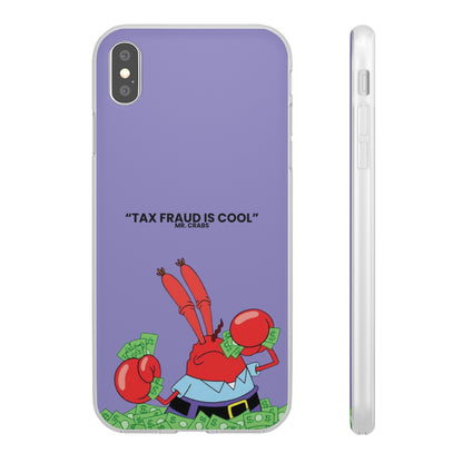 "Tax Fraud is cool" High Quality Phone Case