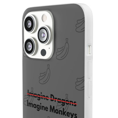 "Imagine Monkeys" High Quality Phone Case