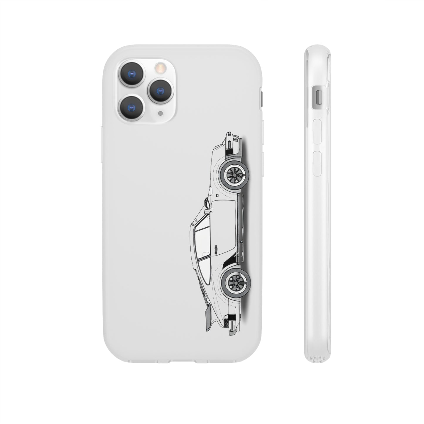 "Car Blueprint 2" High Quality Phone Case