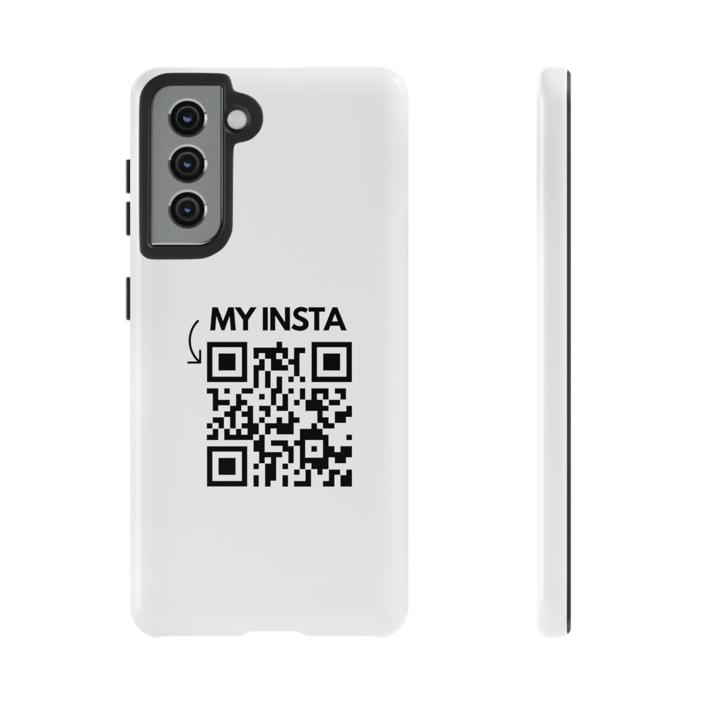 "Scan for Rick Roll" Premium Quality Phone Case