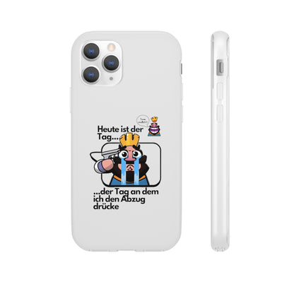 "Heute ist der Tag ... der Tag an dem ich den Abzug drücke" High Quality Phone Case