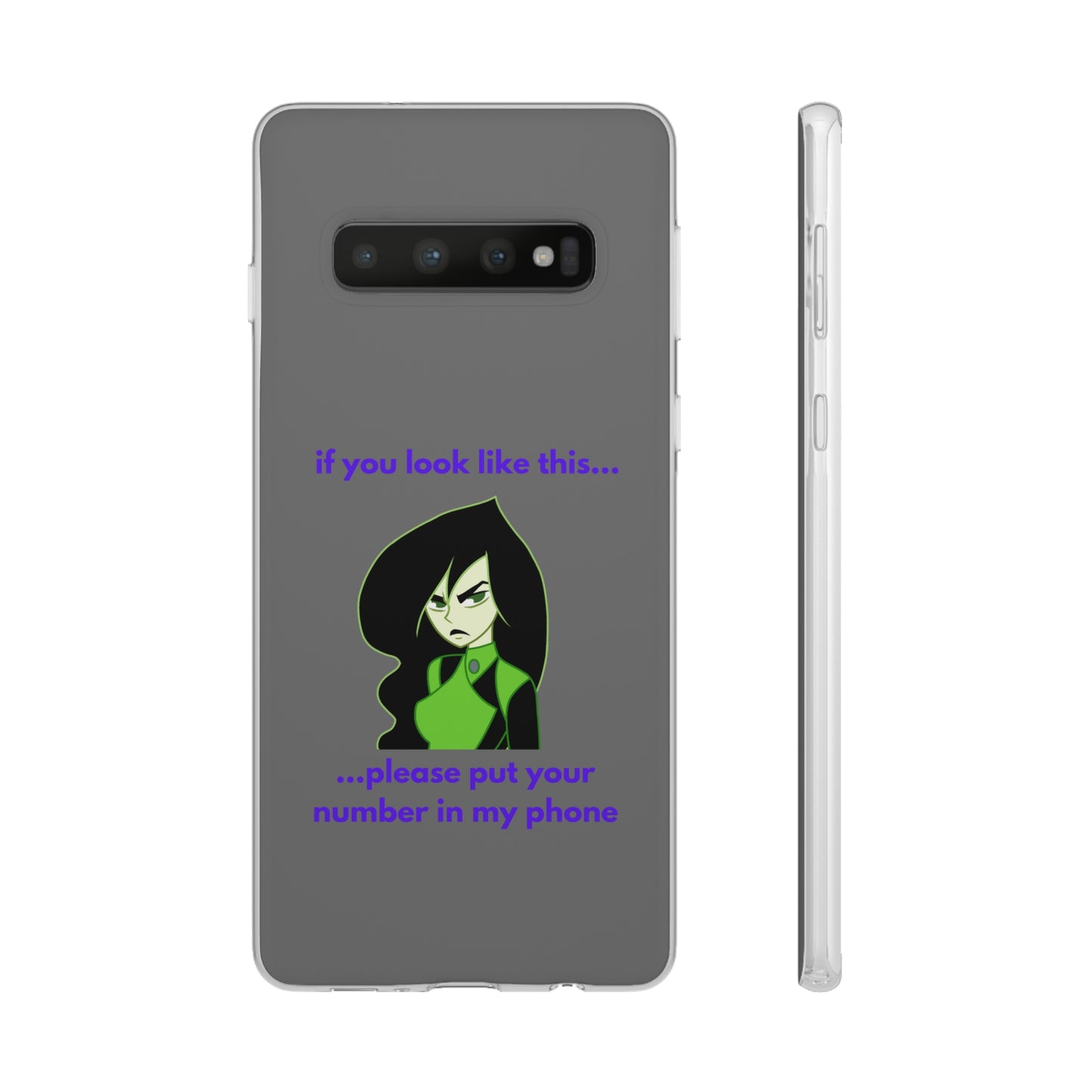 "If you look like this..." High Quality Phone Case