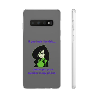 "If you look like this..." High Quality Phone Case