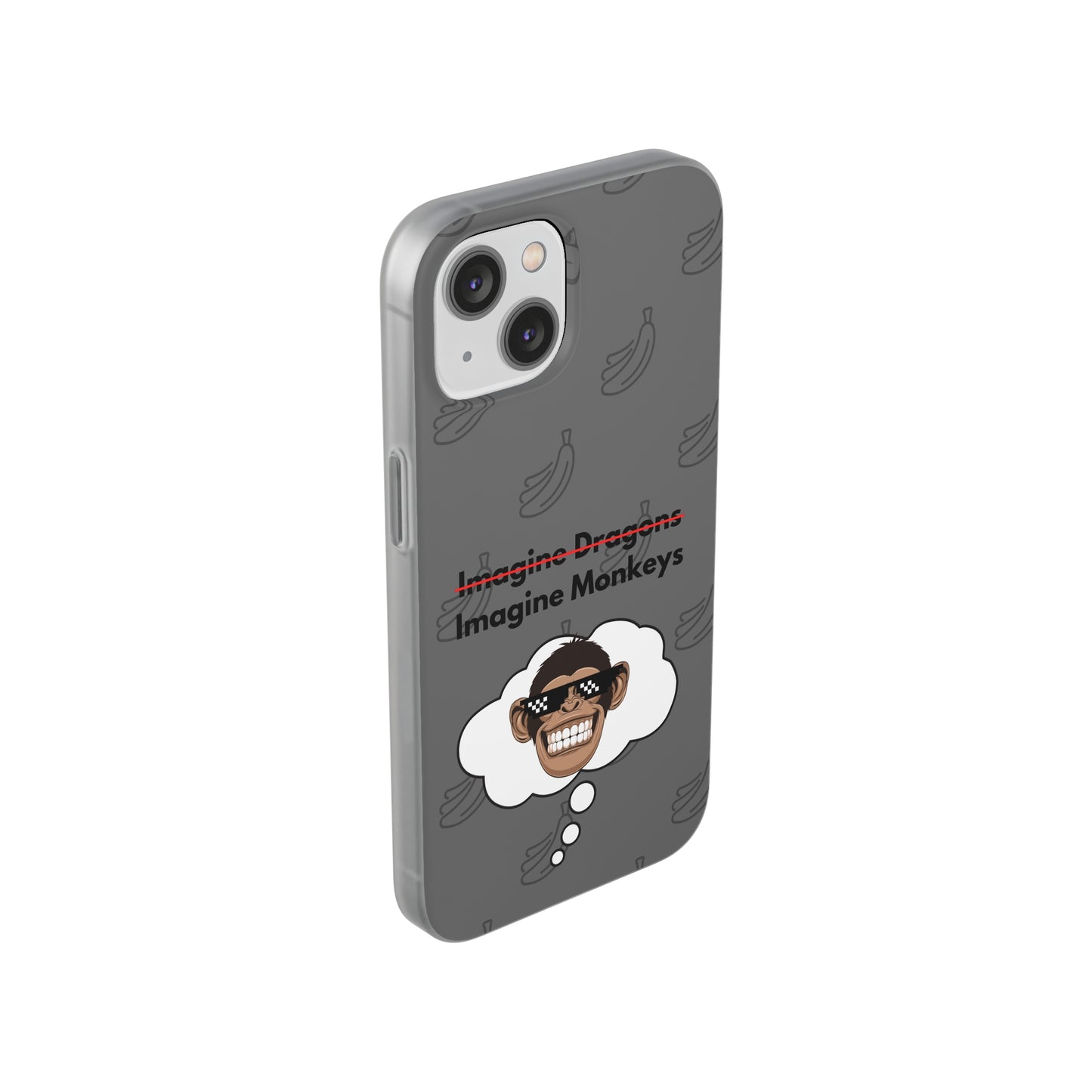 "Imagine Monkeys" High Quality Phone Case