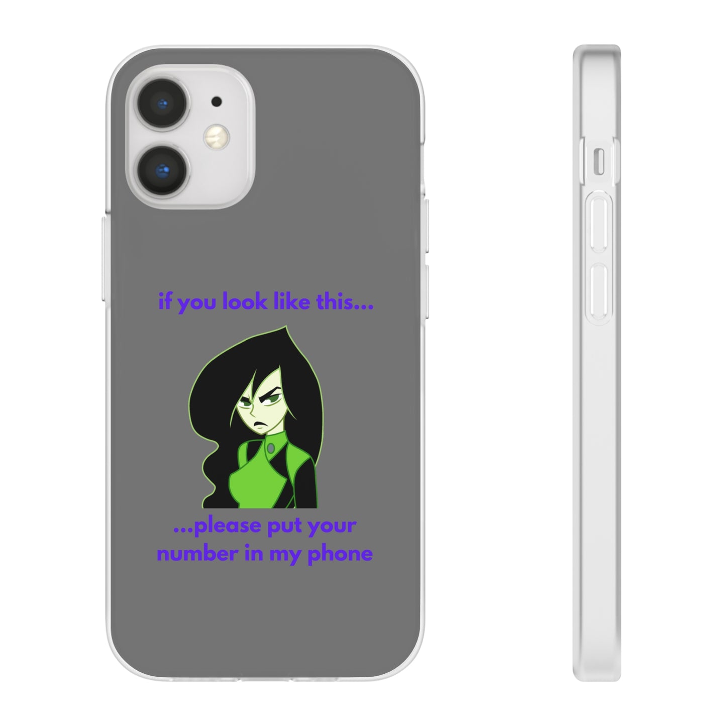 "If you look like this..." High Quality Phone Case