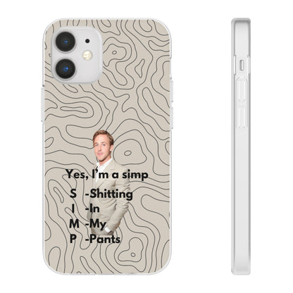 "Yes, I'm a simp" High Quality Phone Case