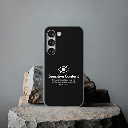 "Sensitive Content" High Quality Phone Case