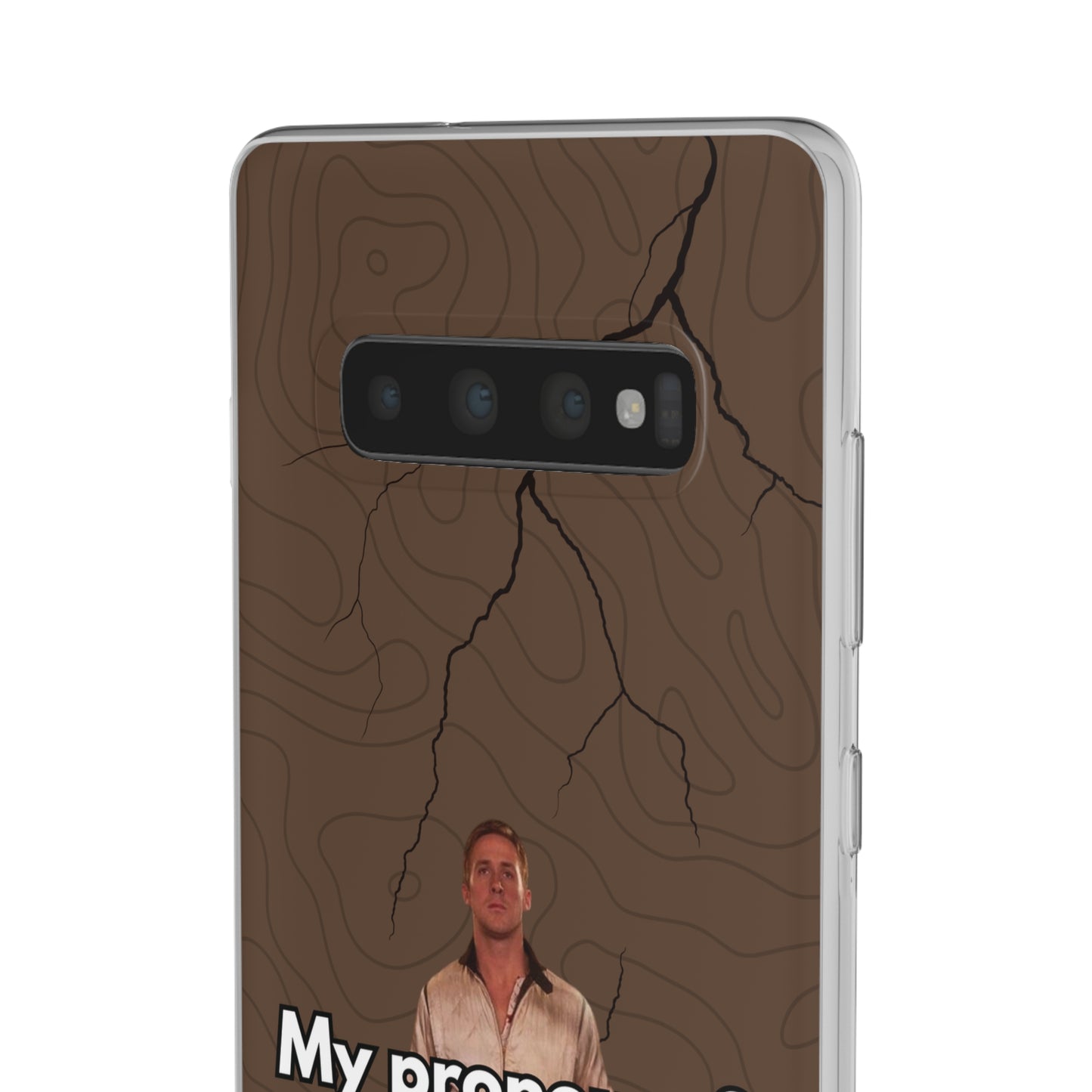 "My pronouns? I/drive" High Quality Phone Case