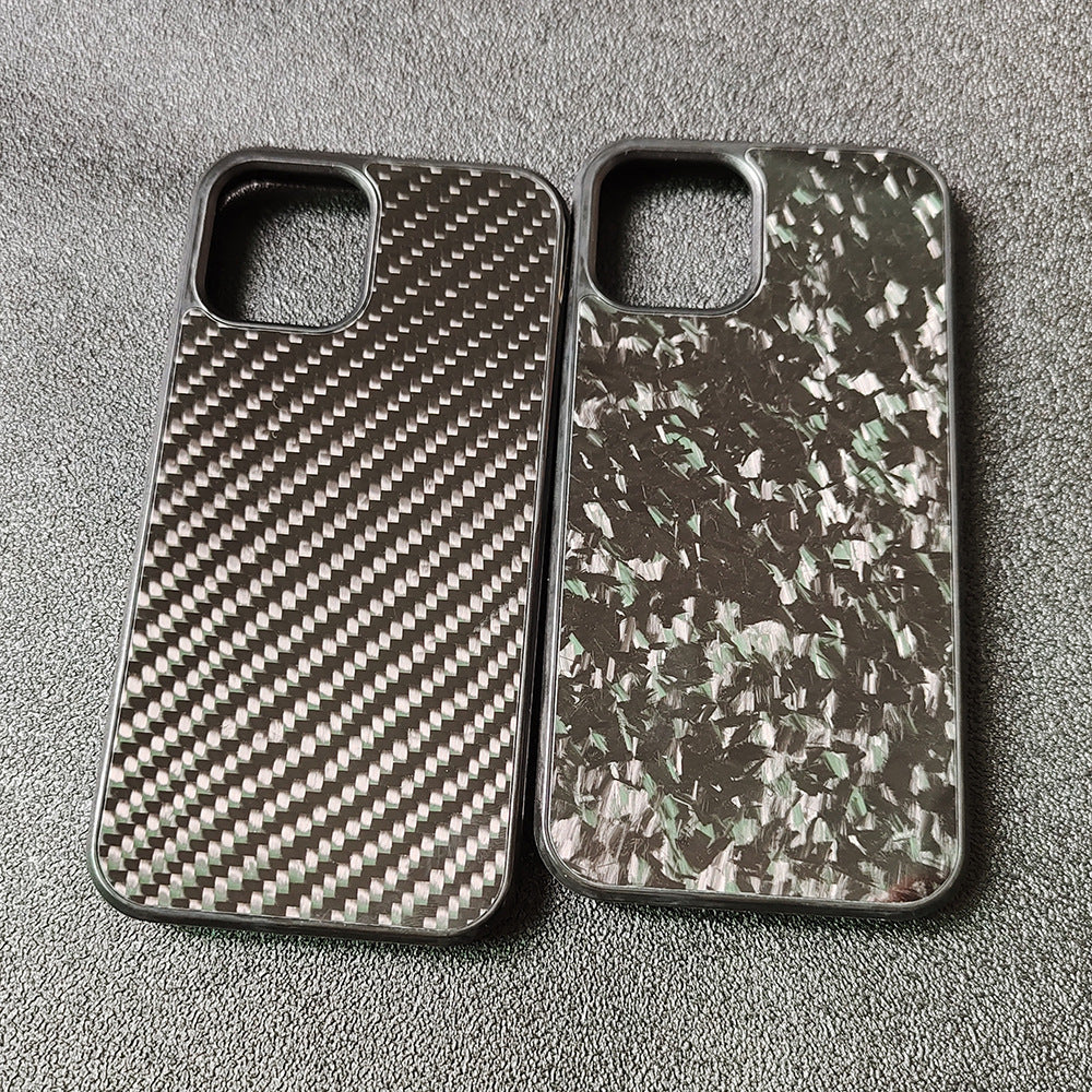 Carbon Fiber Silicone Phone Case