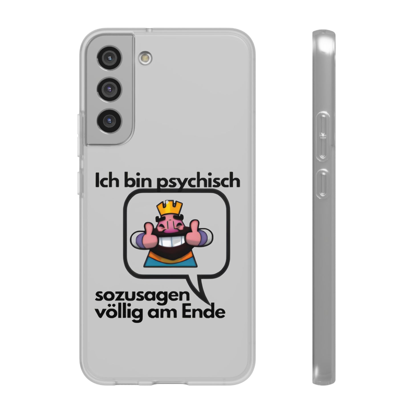 "Ich bin psychisch sozusagen völlig am Ende" High Quality Phone Case