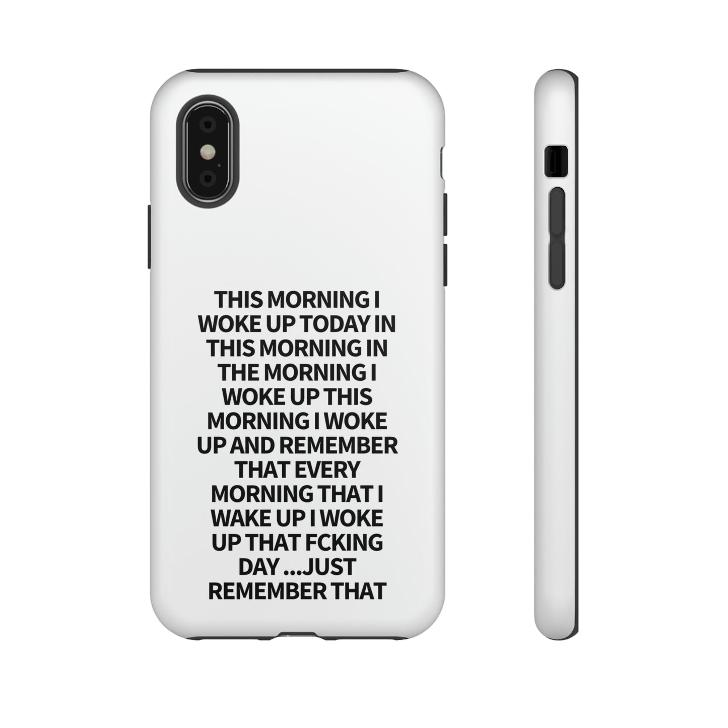 "THIS MORNING" Premium Quality Phone Case