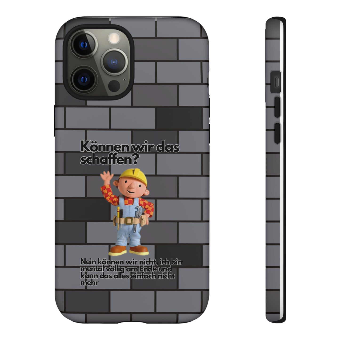 "Können wir das schaffen?" Premium Quality Phone Case