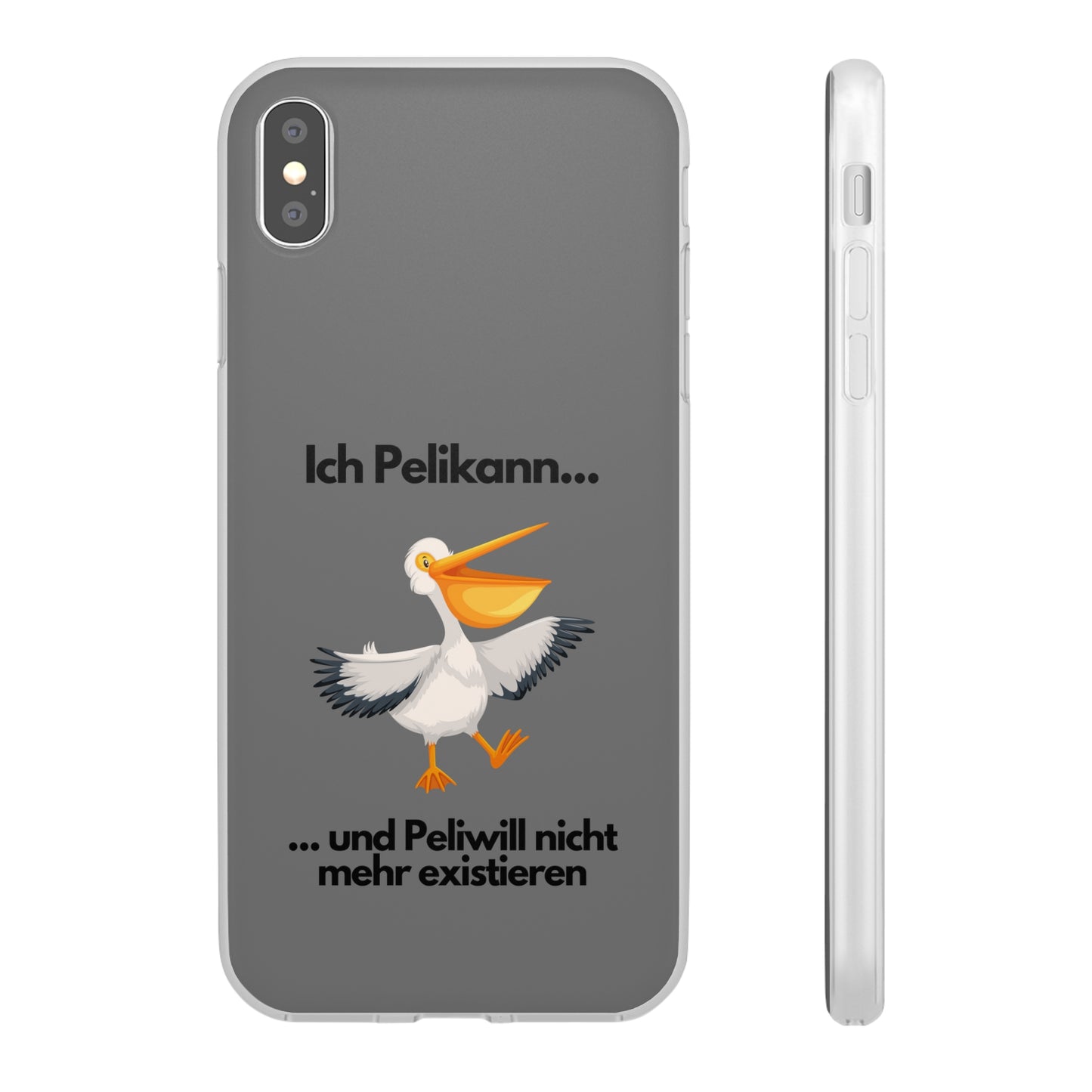 "Ich Pelikann..." High Quality Phone Case