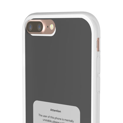 "Attention Notification" High Quality Phone Case