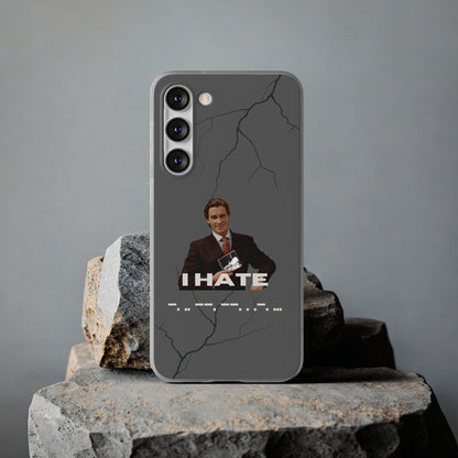 "I hate -. .. --. --. . .-. ... " High Quality Phone Case