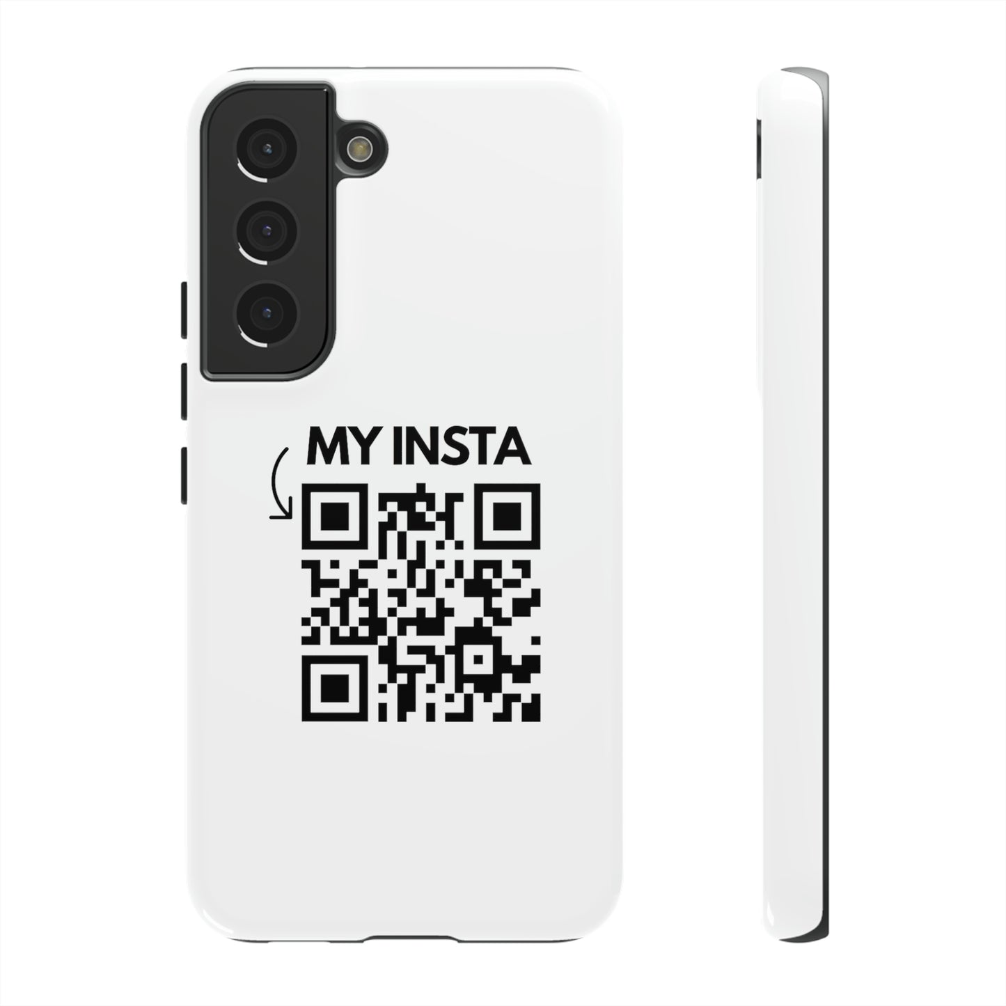 "Scan for Rick Roll" Premium Quality Phone Case