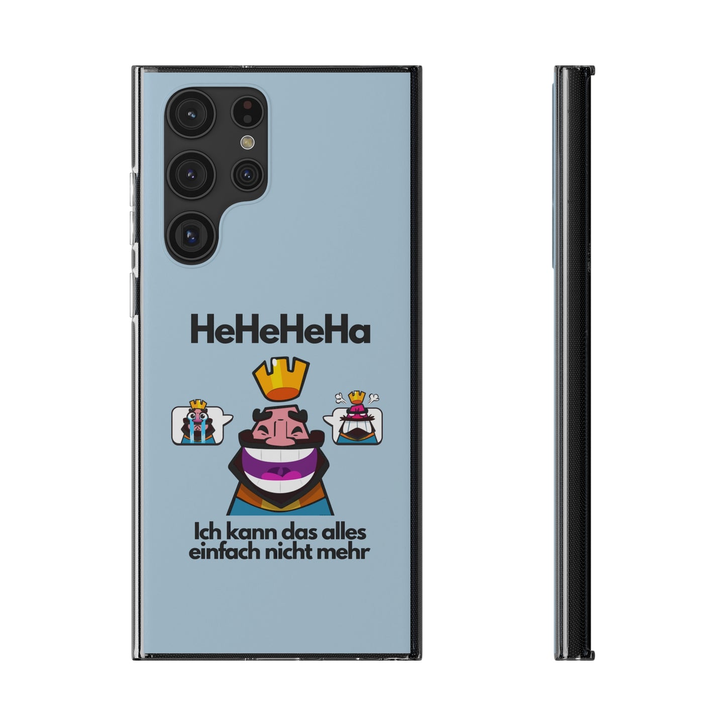 "HeHeHeHa" High Quality Phone Case