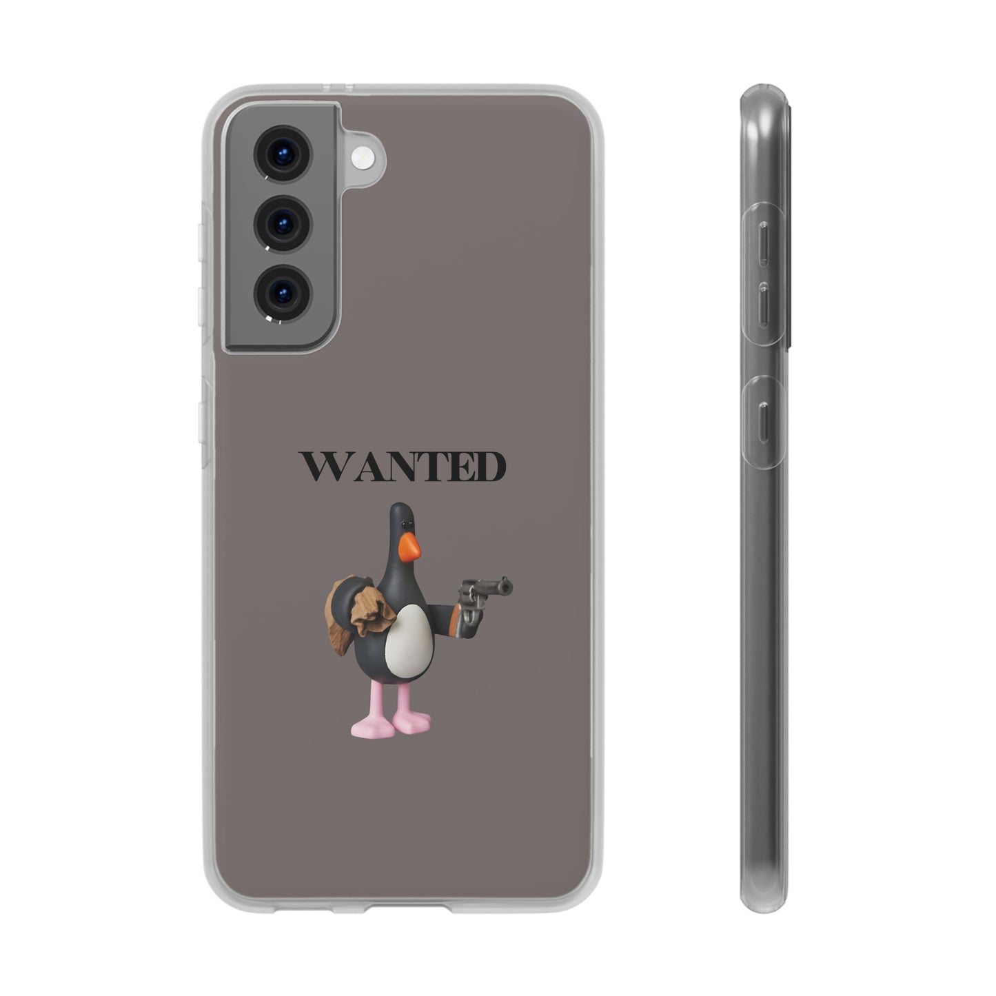 "Wanted Feathers McGraw" High Quality Phone Case