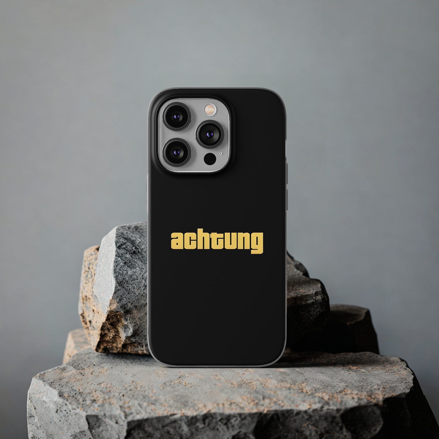 "Achtung" High Quality Phone Case