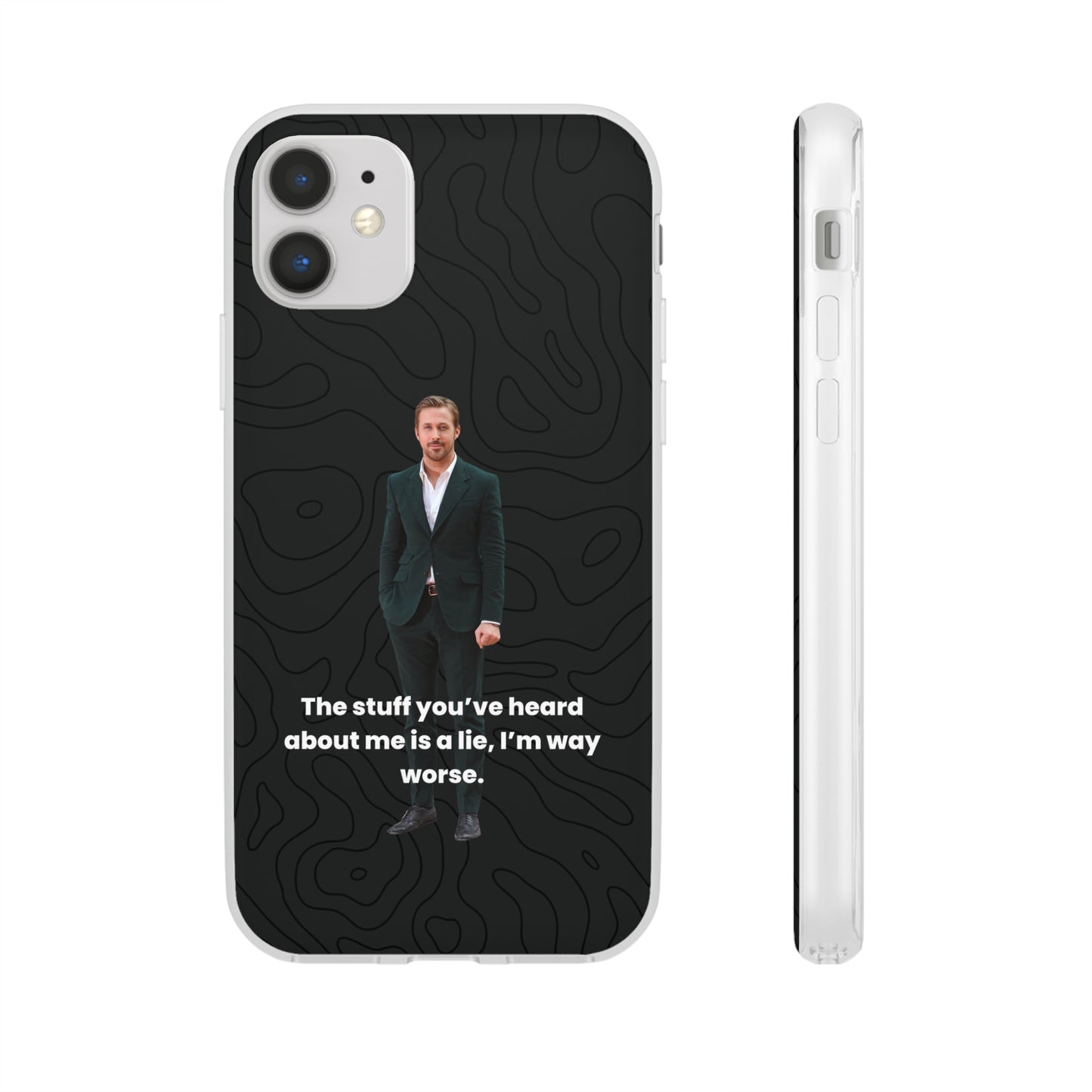 "The stuff you've heard about me..." High Quality Phone Case