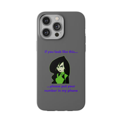 "If you look like this..." High Quality Phone Case