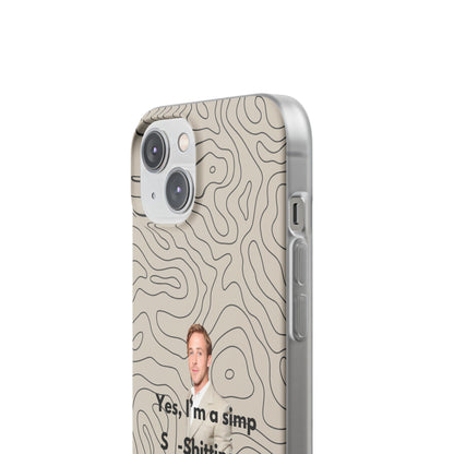 "Yes, I'm a simp" High Quality Phone Case