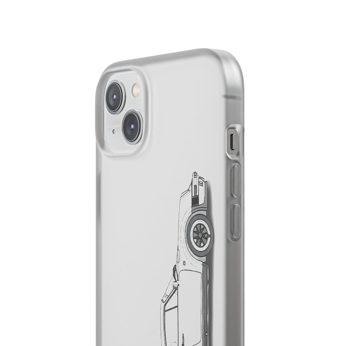 "Car Blueprint 2" High Quality Phone Case