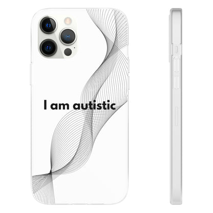 "I am autistic" High Quality Phone Case