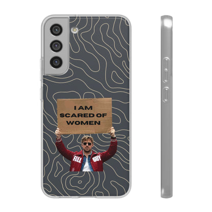 "I am scared of women" High Quality Phone Case