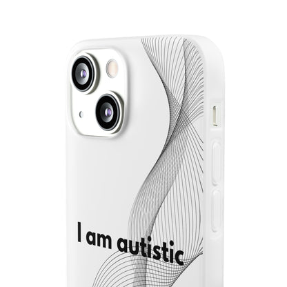 "I am autistic" High Quality Phone Case