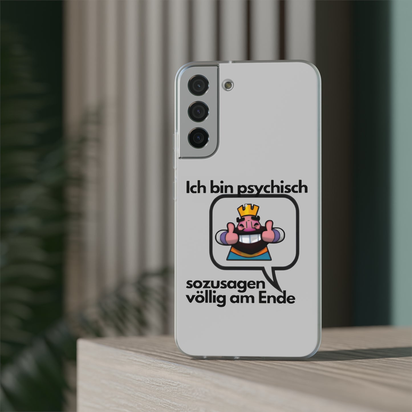 "Ich bin psychisch sozusagen völlig am Ende" High Quality Phone Case