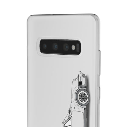 "Car Blueprint 2" High Quality Phone Case