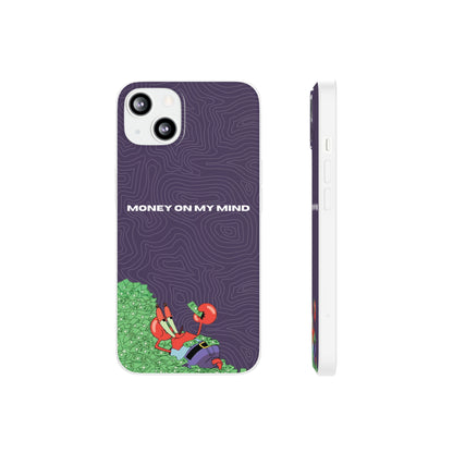 "Money on my mind" High Quality Phone Case