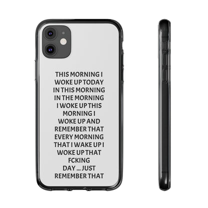 "THIS MORNING" High Quality Phone Case