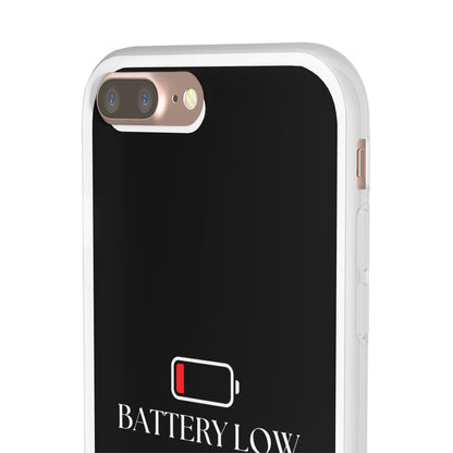 "Battery Low" High Quality Phone Case