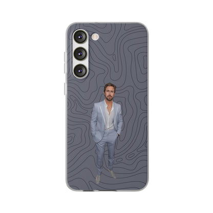 "Ryan Gosling blue" High Quality Phone Case