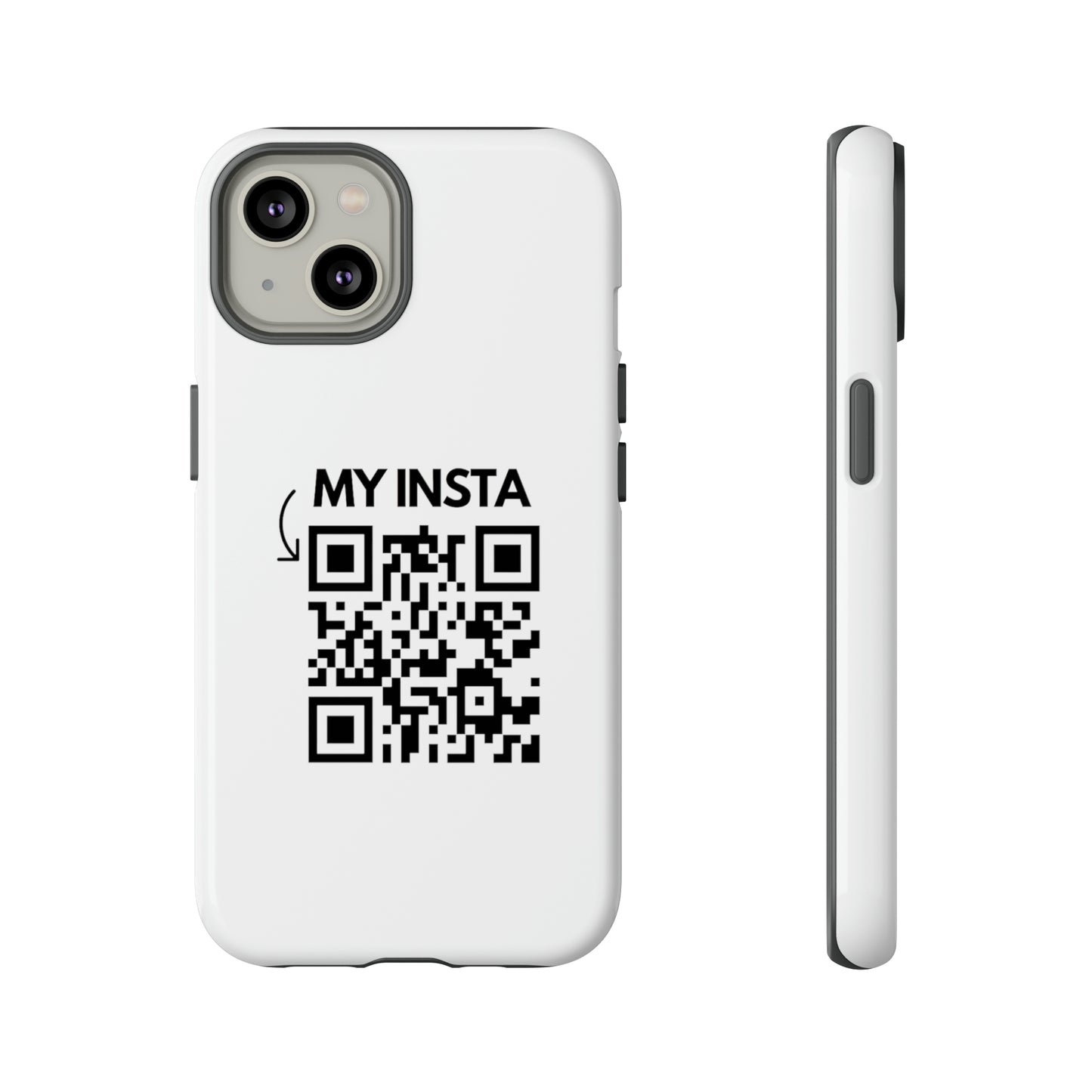 "Scan for Rick Roll" Premium Quality Phone Case