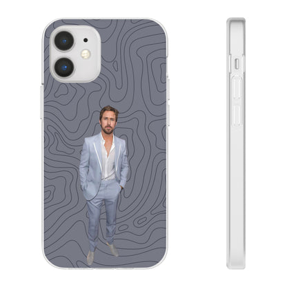 "Ryan Gosling blue" High Quality Phone Case