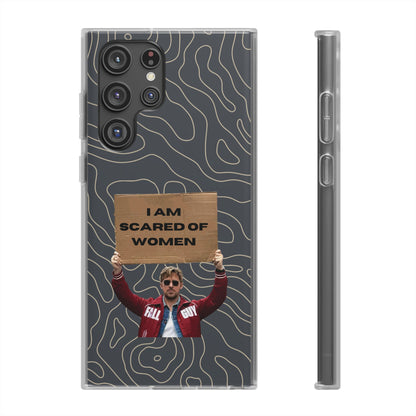 "I am scared of women" High Quality Phone Case