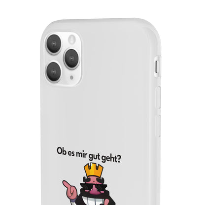 "Ob es mir gut geht? Natürlich... nicht" High Quality Phone Case