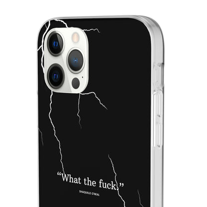 "What the fuck quote" High Quality Phone Case