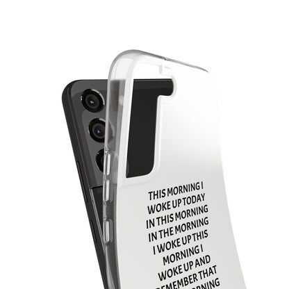 "THIS MORNING" High Quality Phone Case