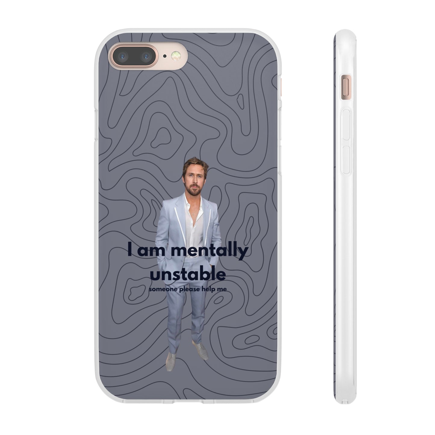 "I am mentally unstable" High Quality Phone Case