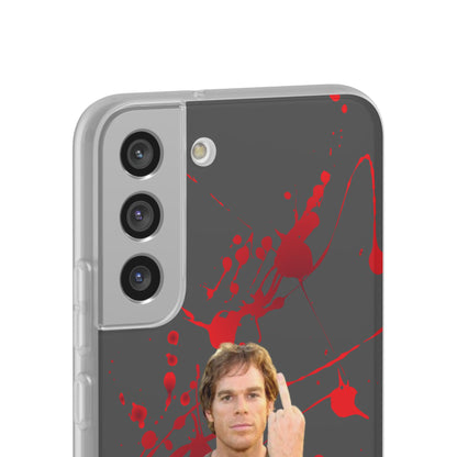 Dexter Middle Finger High Quality Phone Case