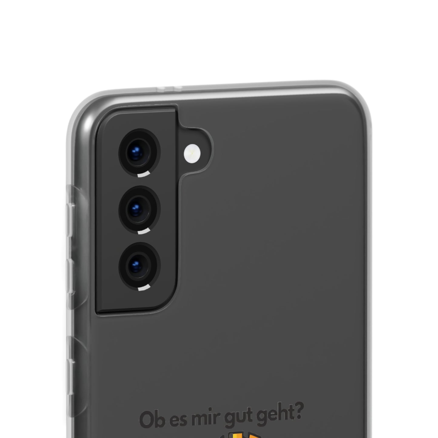 "Ob es mir gut geht? Natürlich... nicht" High Quality Phone Case