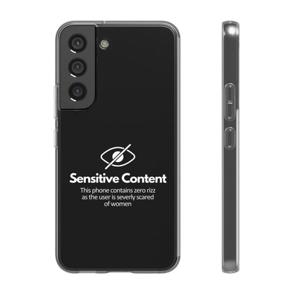 "Sensitive Content" High Quality Phone Case