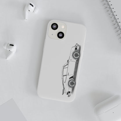 "Car Blueprint 2" High Quality Phone Case