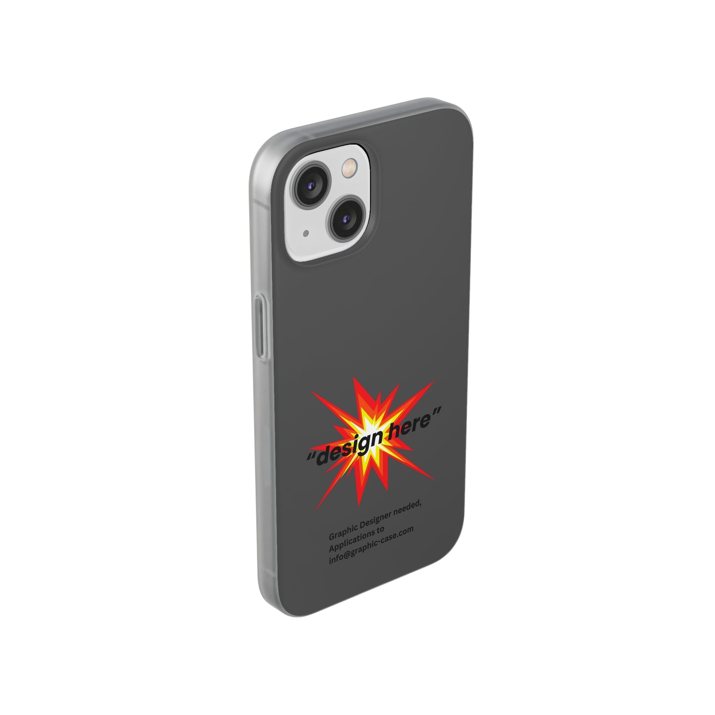 "Design here" High Quality Phone Case