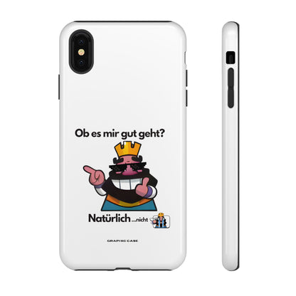 "Ob es mir gut geht?" Premium Quality Phone Case