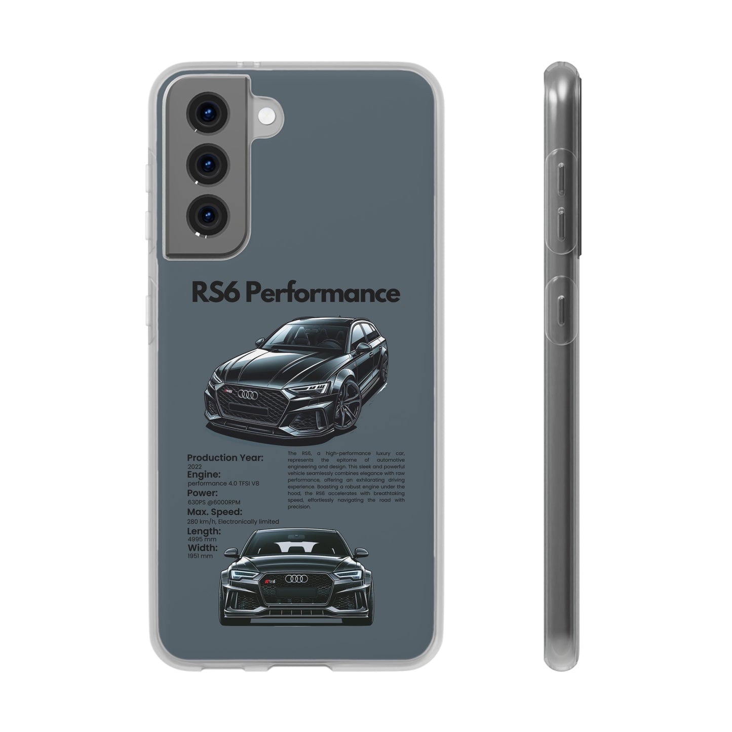 "RS6 Performance" High Quality Phone Case